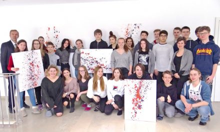 „Action Pain­ting“ in Sachsenbrunn