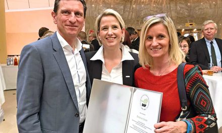 Aus­zeich­nung: gesund am Arbeitsplatz