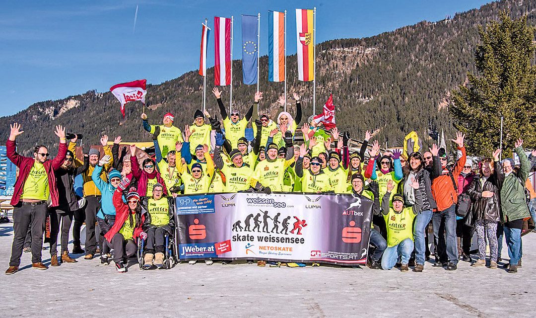 Auf dem Eis füh­len sie sich wohl