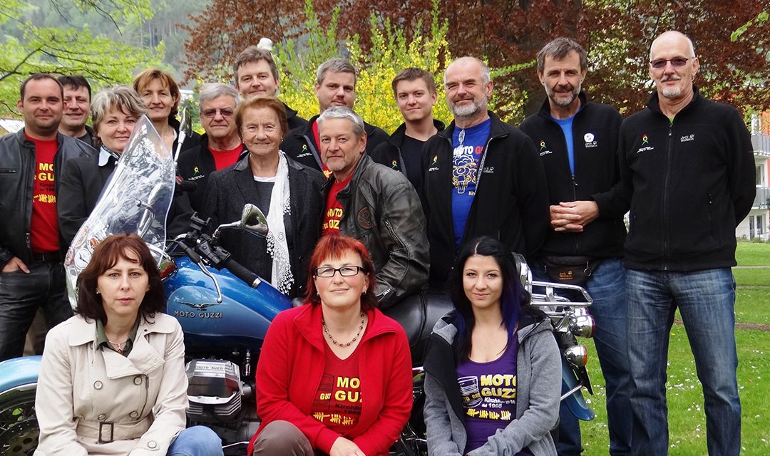 Moto Guz­zi ist in Kirch­berg Kult