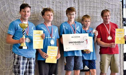 Edlit­zer Schü­ler sind Vize-Staats­meis­ter im Orientierungslauf