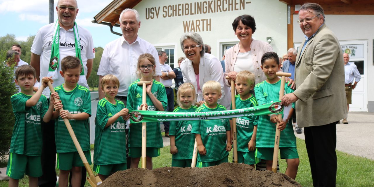 USV Scheiblingkirchen-Warth bekommt ein modernes Stadion