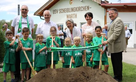 USV Scheib­lingkirchen-Warth bekommt ein mod­ernes Stadion