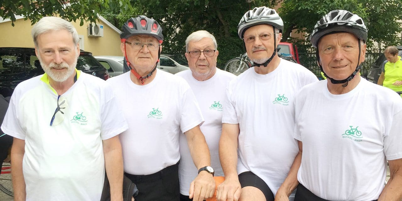 Die „Buckl-Biker“ unter­wegs nach Belgrad