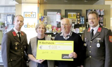 Groß­zü­gi­ge Spen­de<br class="clear">zum 50. Firmen-Jubiläum