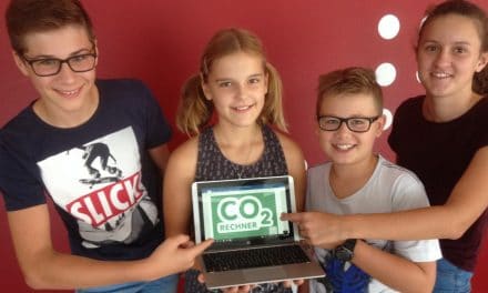 Scheib­ling­kirch­ner Schü­ler als Klimaforscher
