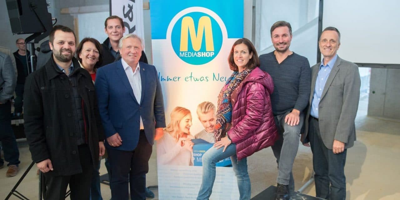 Glei­chen­fei­er beim MediaShop-Haus