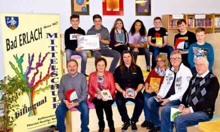 Lese­trep­pe für die Schüler