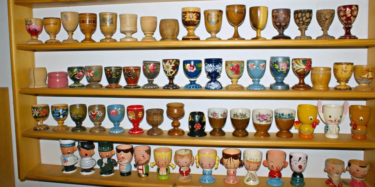 Jut­ta Haberls Eierbecher-Kollektion