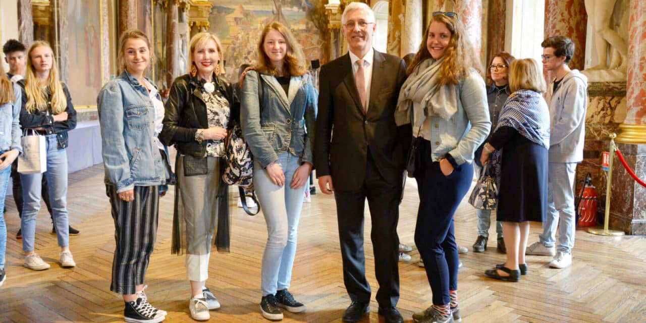 In Frank­reich den Frie­den üben