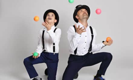 Artis­ten­duo begeis­tert Publikum
