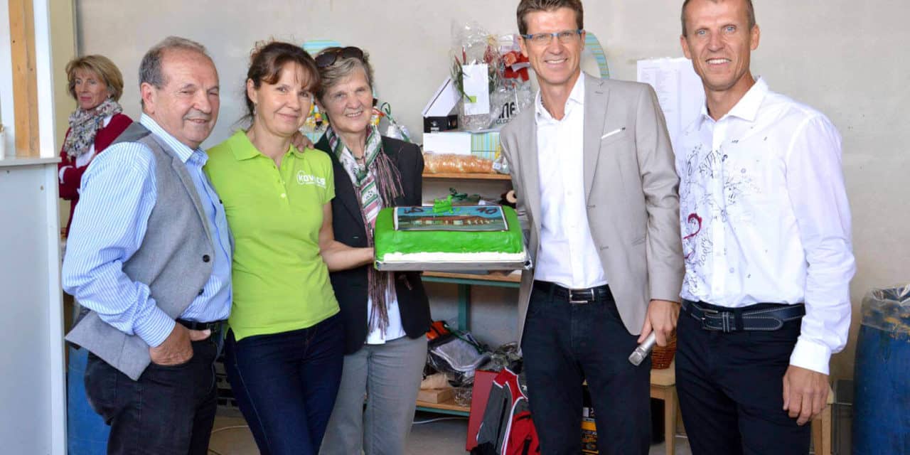 Tisch­le­rei Kovacs fei­ert 40. Jubiläum