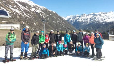 Schüler als Kli­maforsch­er am Gletscher