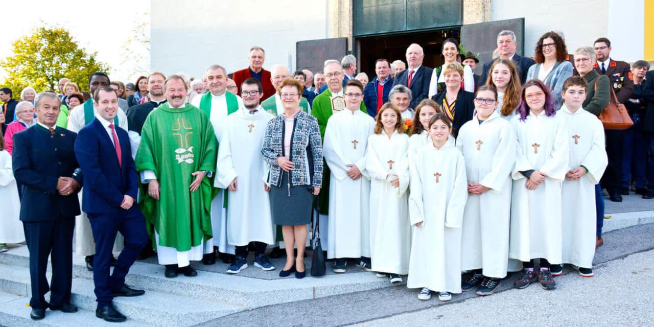 Friedensboten zur  Amtseinführung