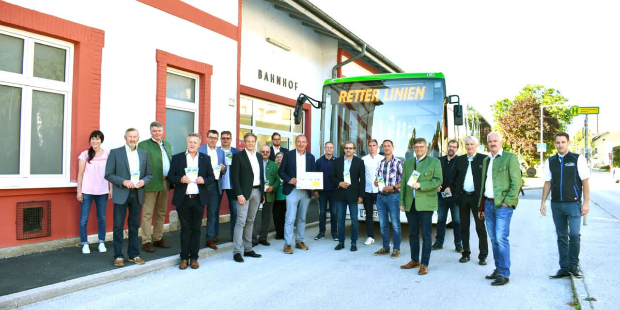 Start­schuss für neue Buslinien