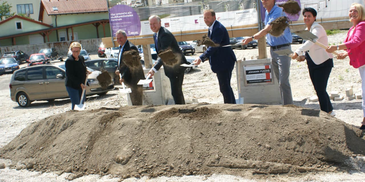 Spatenstich in Lanzenkirchen für neues Gesundheitszentrum