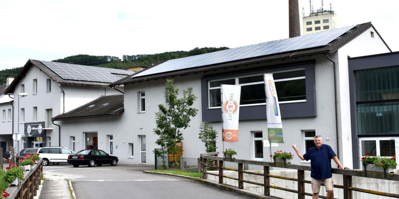 Son­nen­strom für Naturkost-Produktion