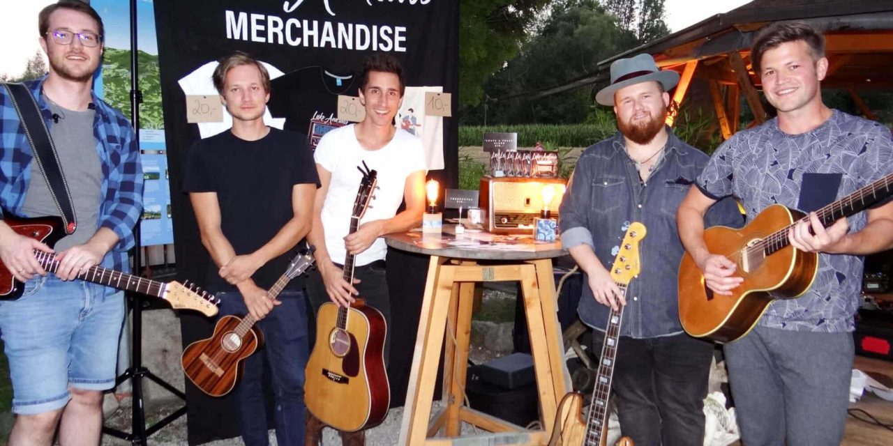 Musi­ker­nach­wuchs spiel­te Open Air
