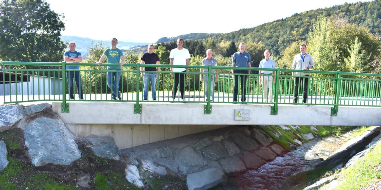 Neue Brücke in Olbers­dorf: Mehr Platz für Hochwasser