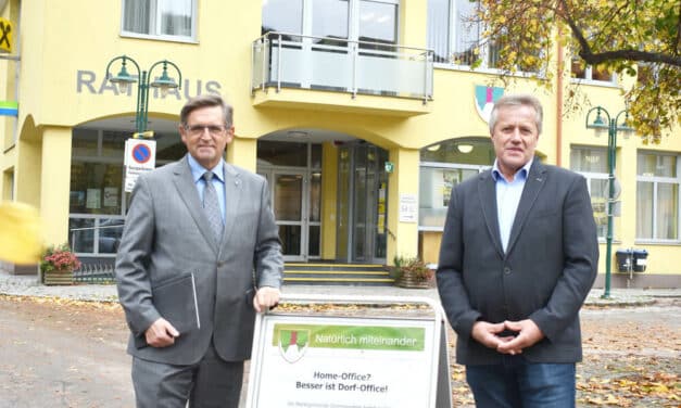 Start in Grimmenstein: Dorf-Office statt Home-Office