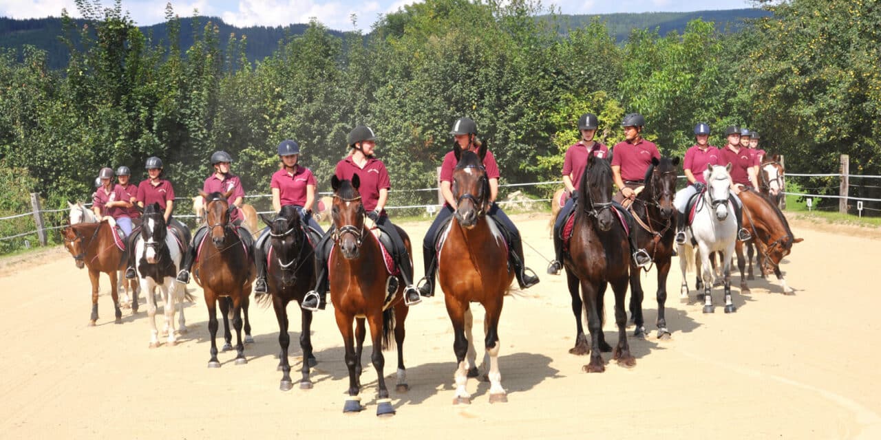 Die Rei­ter­fa­mi­lie von „Wil­lis Ranch“