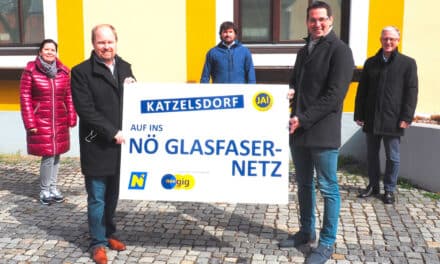 Glas­fa­ser: Start in den Gemeinden