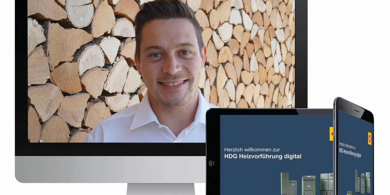 HDG: Der Experte für Holzheizungen startet „Heizvorführung digital“