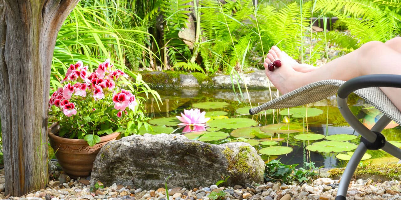 Urlaub im eigenen Garten