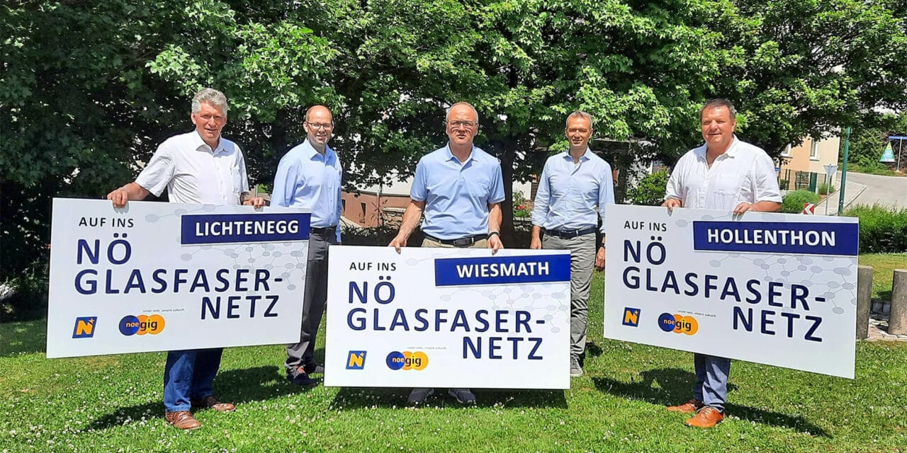 Weitere Gemeinden auf Glasfaser-Stimmenfang