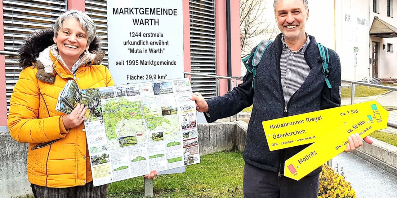 Projekt „Wanderwege“ in Warth