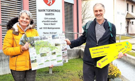 Pro­jekt „Wan­der­we­ge“ in Warth