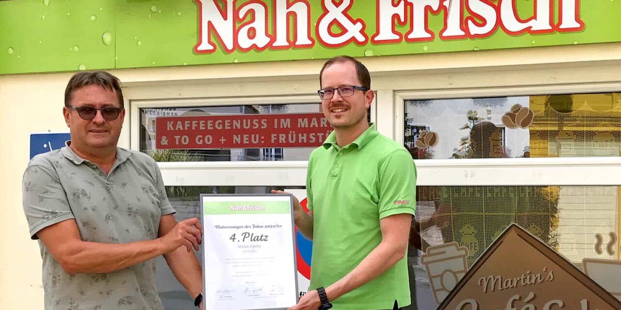 Aus­zeich­nung für Edlit­zer Kaufmann