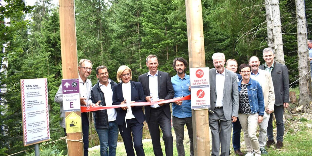 Neue Pro­fi-Stre­cke auf den Wexl Trails eröffnet