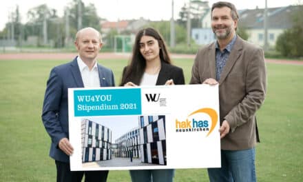 WU-Sti­pen­di­um für HAK-Absolventin