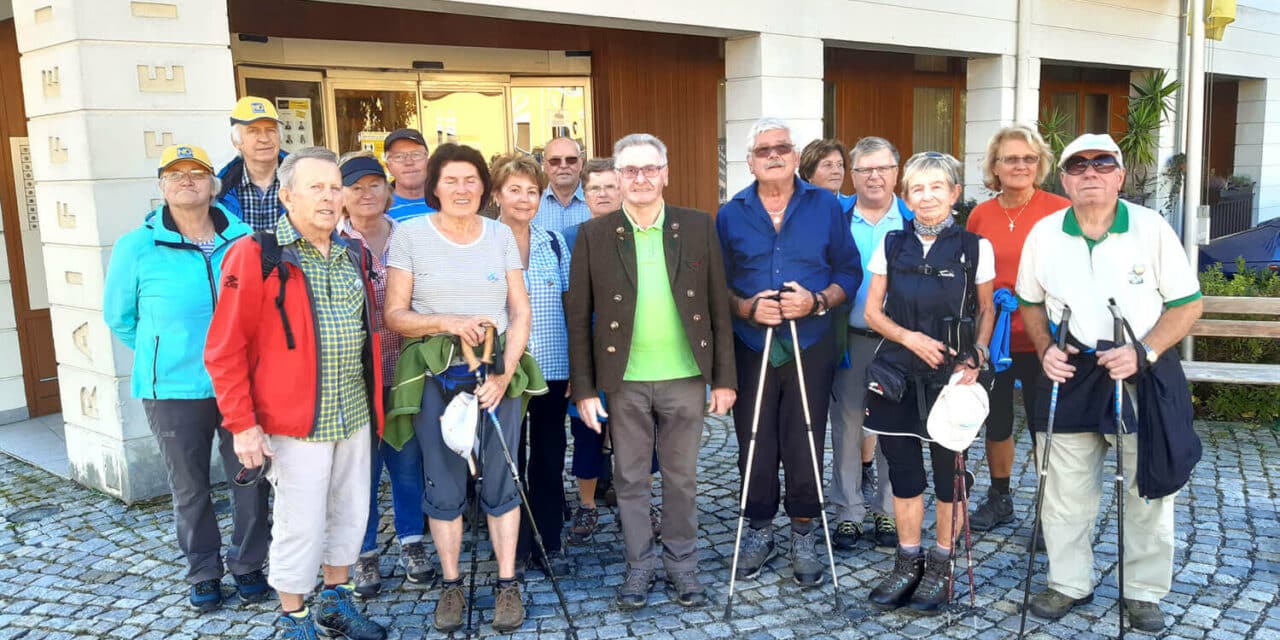 Wanderfreudige Senioren zu Gast in Zöbern