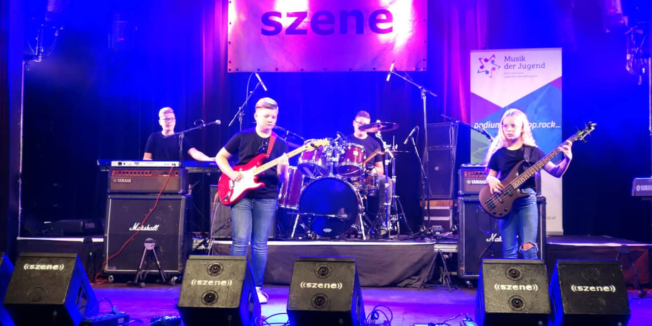 Musik­schul­band „Coming up“ holt Silber
