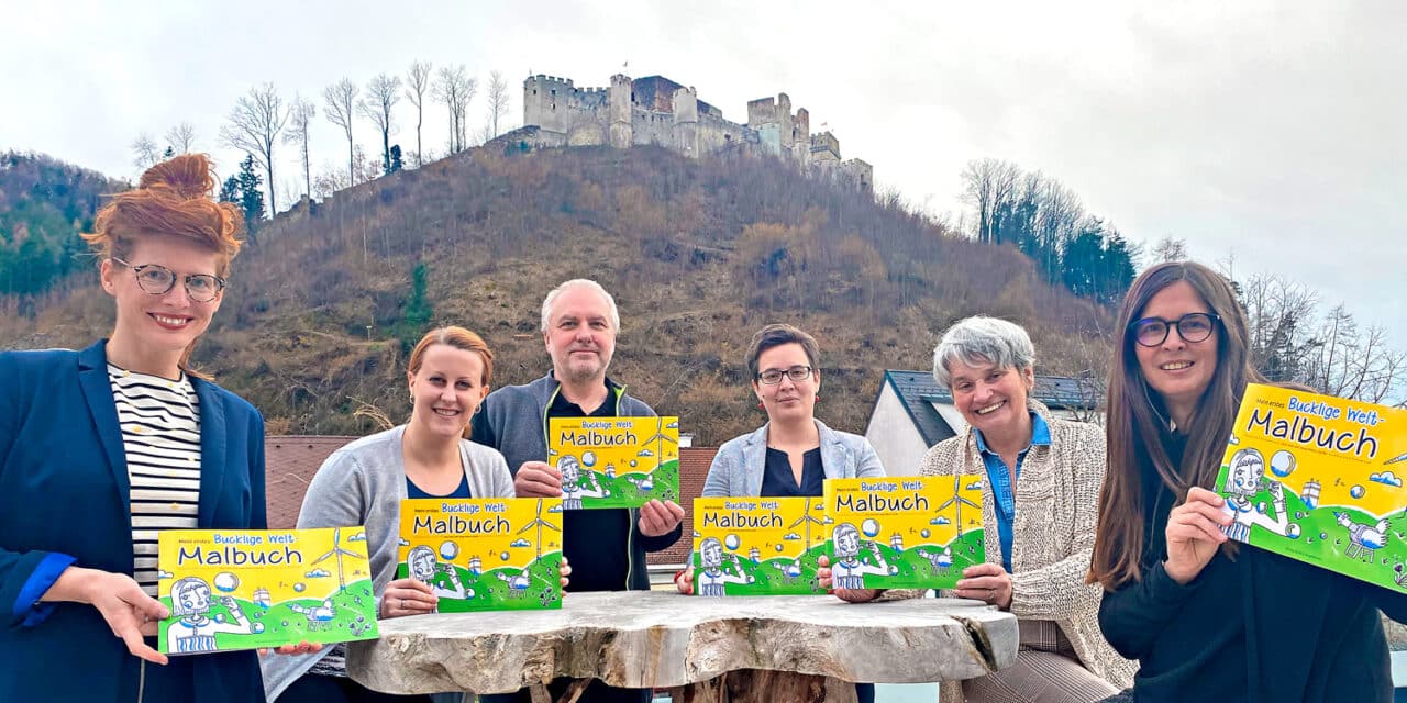 Das Bucklige Welt Malbuch für die Region