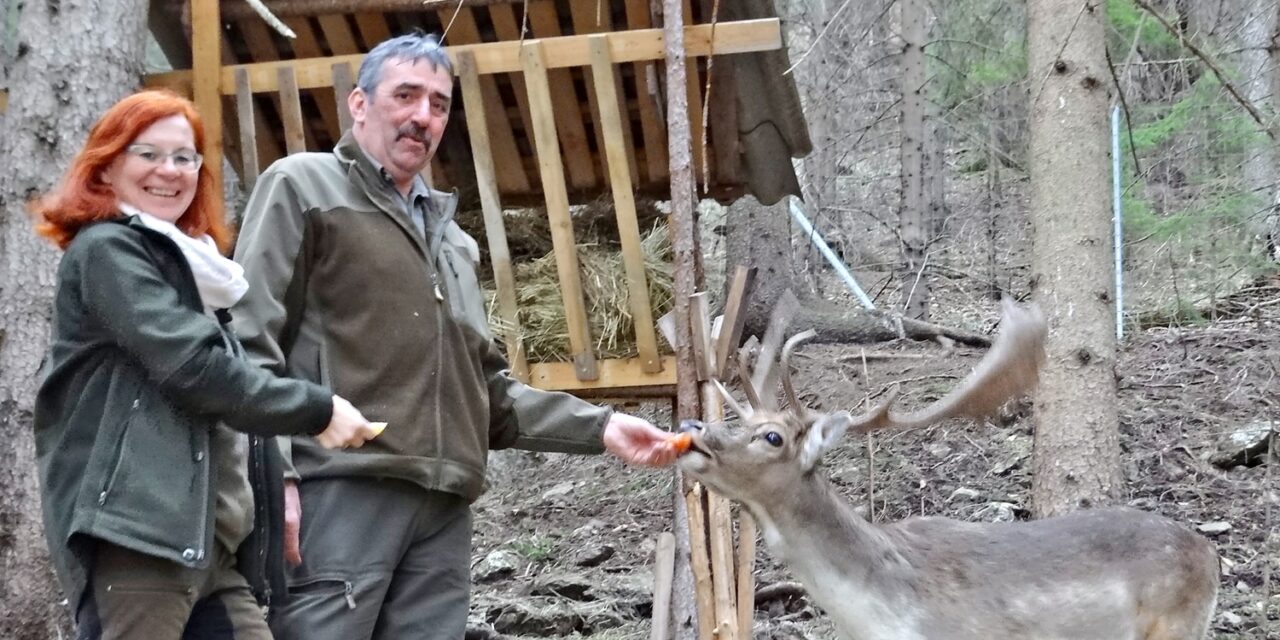 Tierisch gut drauf mit Hirsch und Huhn