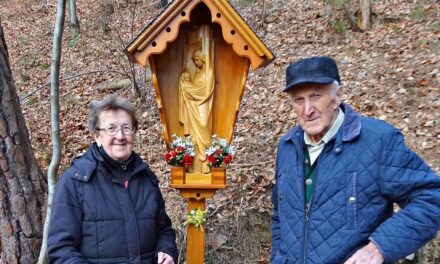 Ein neu­er Mar­terl­weg zum 90. Geburtstag