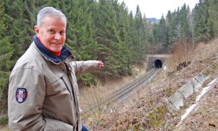 Eisen­bahn­tun­nel als Abkürzung