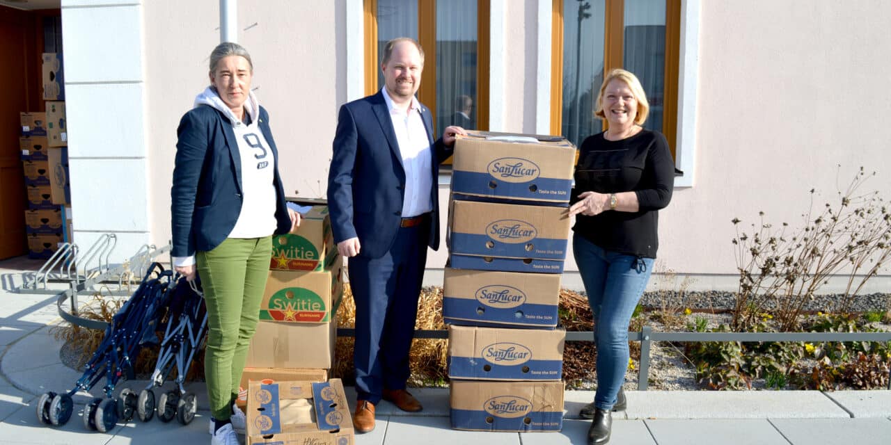 Hilfs­be­reit­schaft für ukrai­ni­sche Familien
