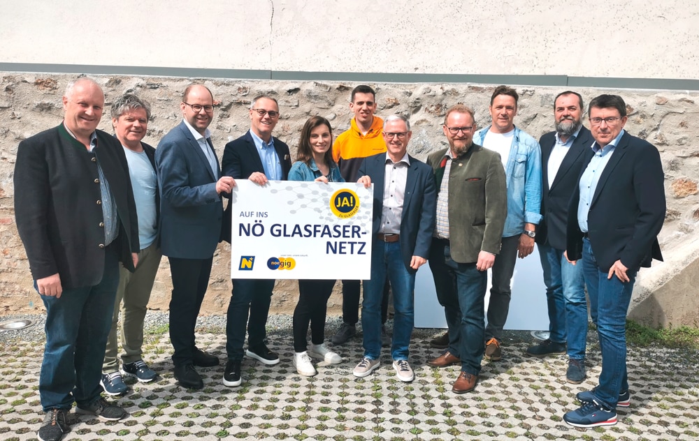 Drei wei­te­re Gemein­den in der Buck­li­gen Welt haben JA! zu Glas­fa­ser gesagt