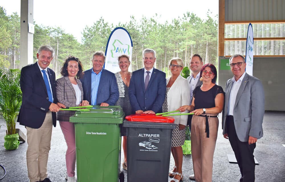 Eröff­nung WSZ: Müll als wert­vol­le Ressource