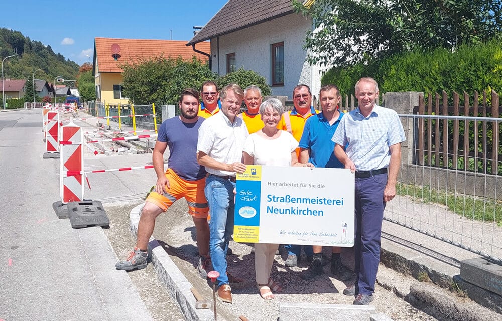 Umbau in Warth: Mehr Grün, weni­ger Tempo