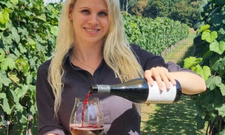 Jung-Som­me­liè­re mit 24 Jahren