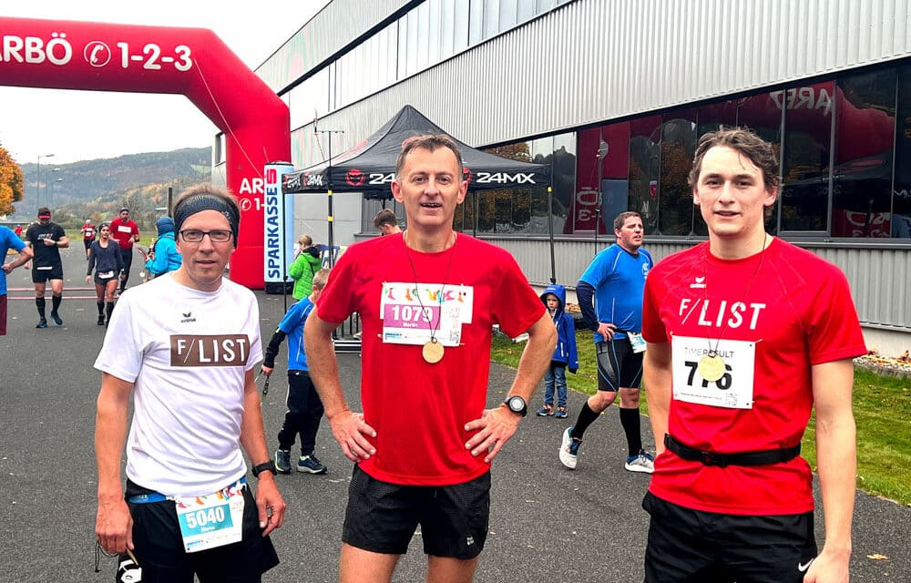 Mehr als 500 Läu­fer beim Feistritztal-Lauf