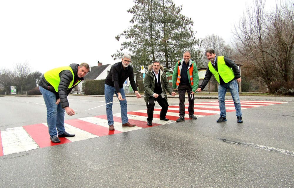 Zählung in Warth: Zebrastreifen darf bleiben