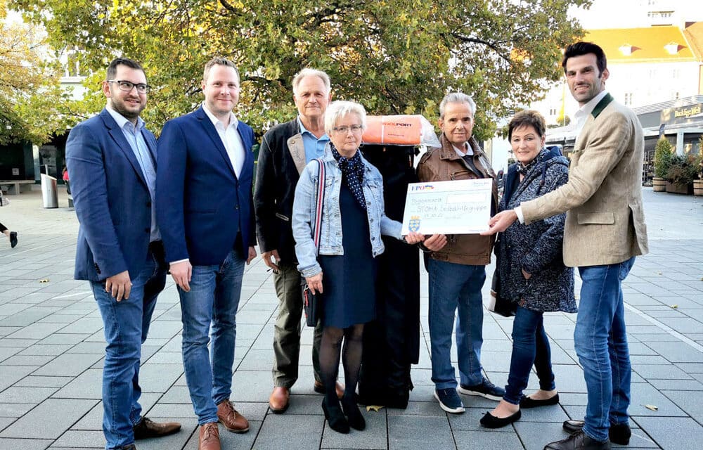 Neu­es „Dach“ für die Stoma-Selbsthilfe