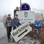 Bad Schön­au: Neue Mar­ke zur Begrüßung