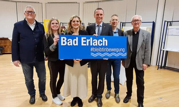 Pre­mie­re für Wirt­schafts­emp­fang Bad Erlach